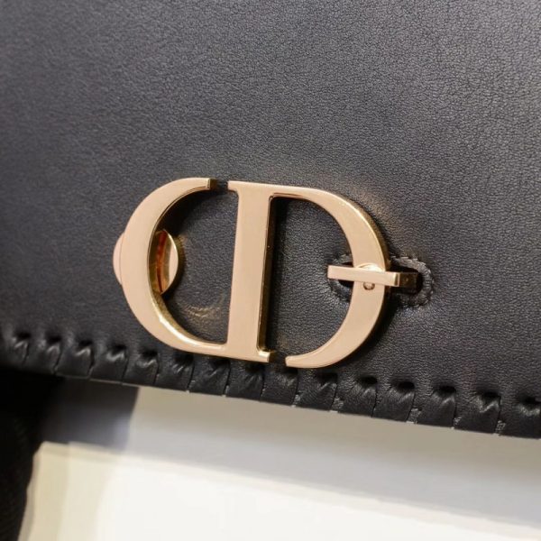 Replica Dior 30 Montaigne Calfskin Flap Chain Bag M9220 - Image 4