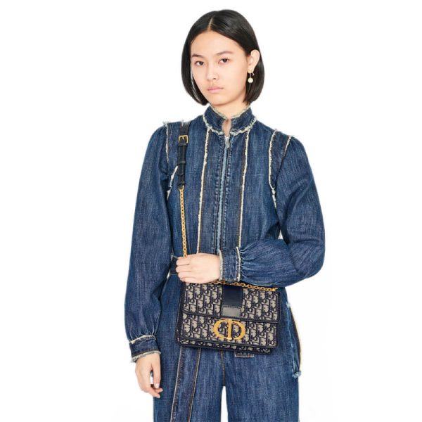 Replica Dior 30 Montaigne Flap Chain Bag M9208 - Image 2