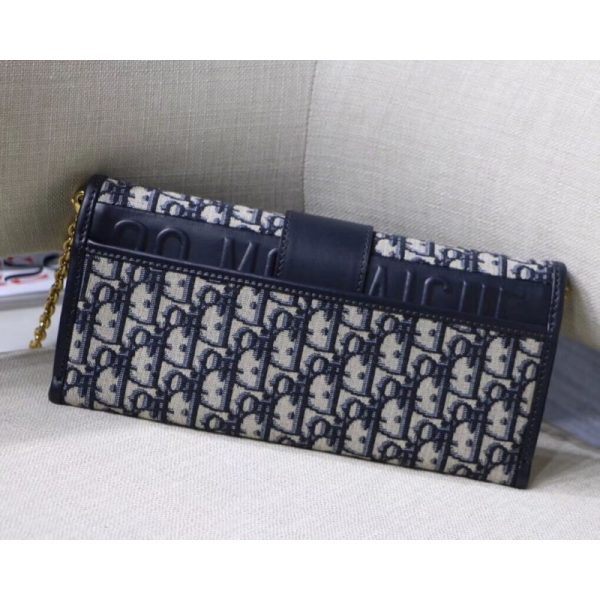 Replica Dior 30 Montaigne Jacquard Clutch Bag M9206 - Image 6