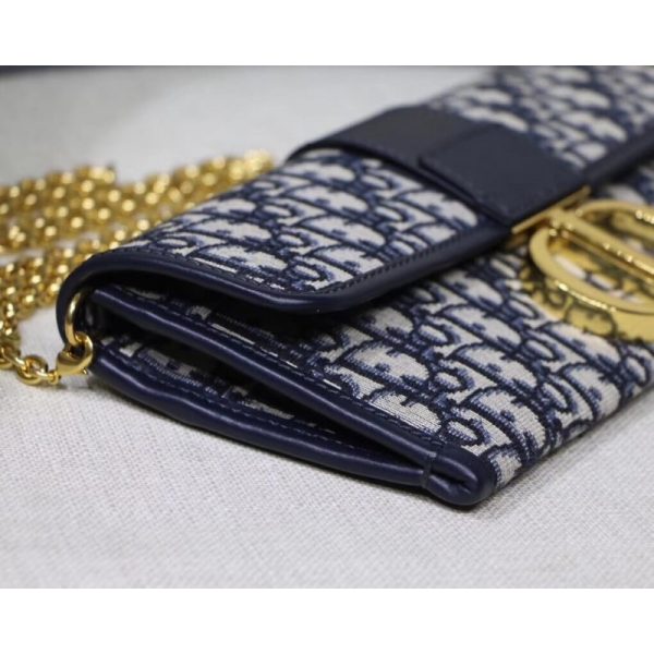 Replica Dior 30 Montaigne Jacquard Clutch Bag M9206 - Image 8