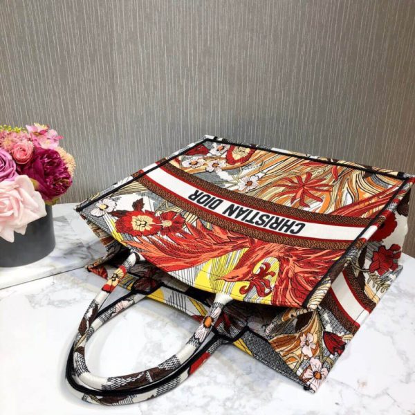 Christian Dior Multicolor Phoenix Book Tote M1286 - Image 6