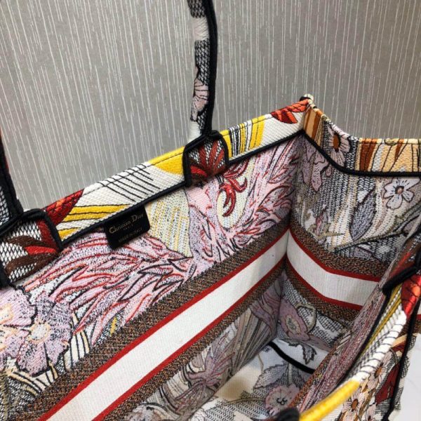 Christian Dior Multicolor Phoenix Book Tote M1286 - Image 8