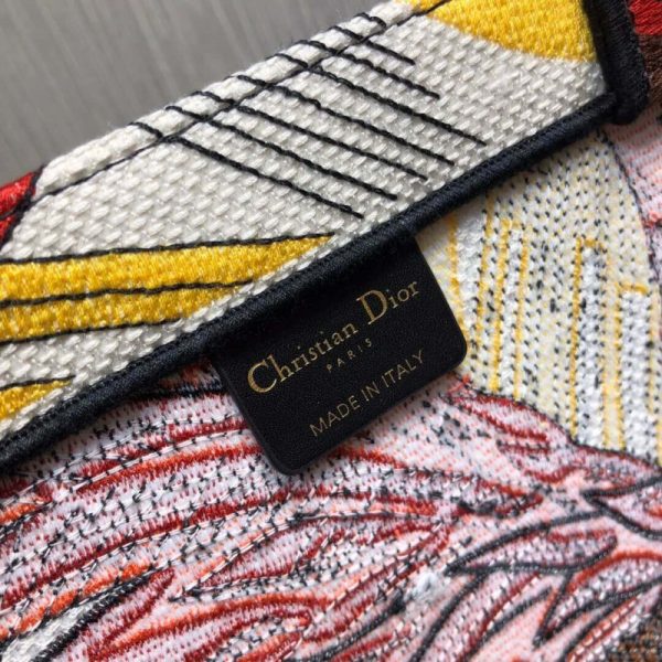 Christian Dior Multicolor Phoenix Book Tote M1286 - Image 9