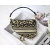Best Replicas Bags - Replica Dior Saddle Bag Mizza Beige Multicolore M0446 Shop For Best Louis Vuitton LV Replica Bags With Cheap Price