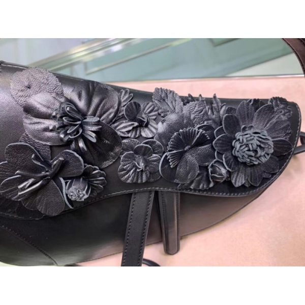 Replica Dior Embroidered Saddle Bag M0446 - Image 6