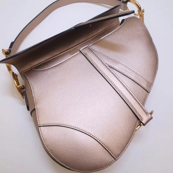 Replica Christian Dior Calfskin Saddle Bag M0446 - Image 7