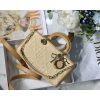 Best Replicas Bags - Replica Dior Lady D-Joy Raffia Bag Cannage M05400 Shop For Best Louis Vuitton LV Replica Bags With Cheap Price