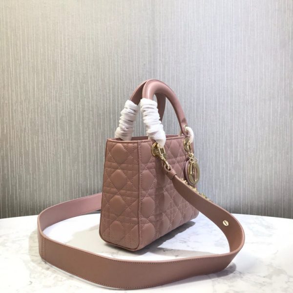 Christian Dior Replica Lambskin My Abcdior Lady Bag M0538 - Image 11