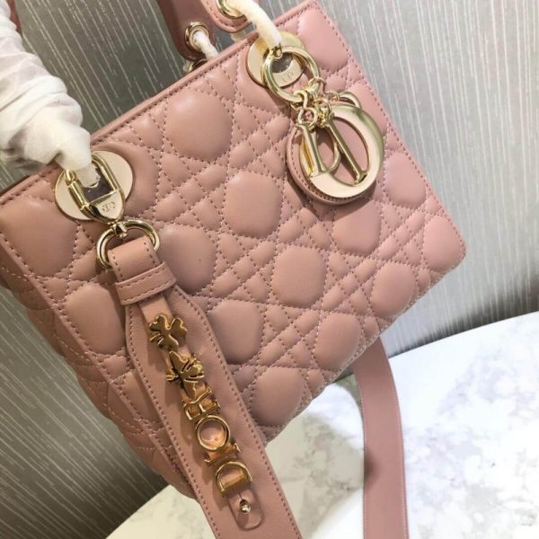 Christian Dior Replica Lambskin My Abcdior Lady Bag M0538 - Image 12