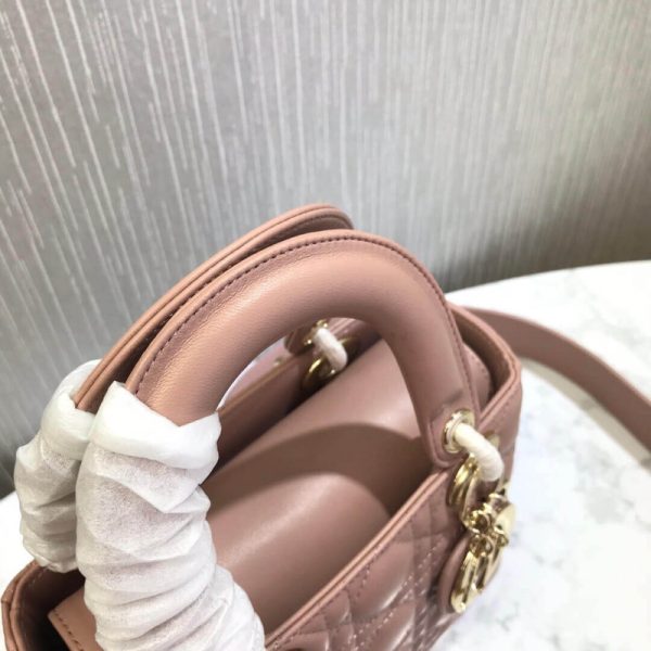 Christian Dior Replica Lambskin My Abcdior Lady Bag M0538 - Image 13