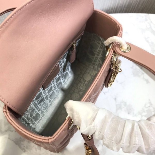 Christian Dior Replica Lambskin My Abcdior Lady Bag M0538 - Image 15