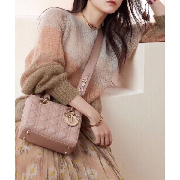 Christian Dior Replica Lambskin My Abcdior Lady Bag M0538 - Image 4