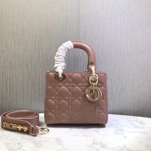 Christian Dior Replica Lambskin My Abcdior Lady Bag M0538 - Image 7