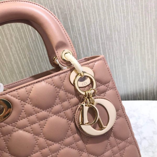 Christian Dior Replica Lambskin My Abcdior Lady Bag M0538 - Image 8