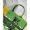 Best Replicas Bags - Christian Dior Replica Book Tote in Green & Orange Jungle Pop Design Shop For Best Louis Vuitton LV Replica Bags With Cheap Price