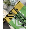 Best Replicas Bags - Christian Dior Replica Book Tote in Green & Orange Jungle Pop Design Shop For Best Louis Vuitton LV Replica Bags With Cheap Price