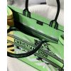Best Replicas Bags - Christian Dior Replica Book Tote in Green & Orange Jungle Pop Design Shop For Best Louis Vuitton LV Replica Bags With Cheap Price