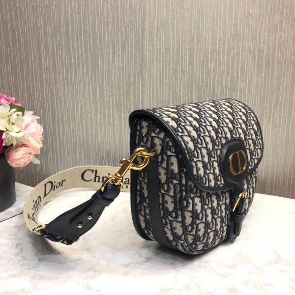 Replica Dior Bobby Bag Blue Oblique Jacquard M9320 - Image 8