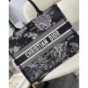 Best Replicas Bags - Replica Christian Dior Zodiac Tote - Black Toile de Jouy Embroidery Shop For Best Louis Vuitton LV Replica Bags With Cheap Price