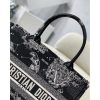 Best Replicas Bags - Replica Christian Dior Zodiac Tote - Black Toile de Jouy Embroidery Shop For Best Louis Vuitton LV Replica Bags With Cheap Price
