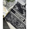 Best Replicas Bags - Replica Christian Dior Zodiac Tote - Black Toile de Jouy Embroidery Shop For Best Louis Vuitton LV Replica Bags With Cheap Price