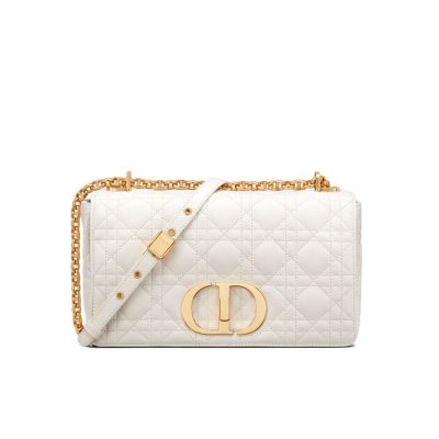 Replica Christian Dior Caro Bag - Warm Taupe Calfskin M9242