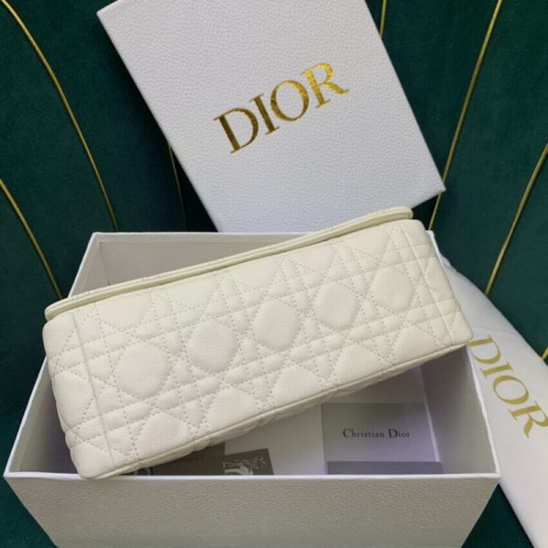 Replica Christian Dior Caro Bag - Warm Taupe Calfskin M9242 - Image 7