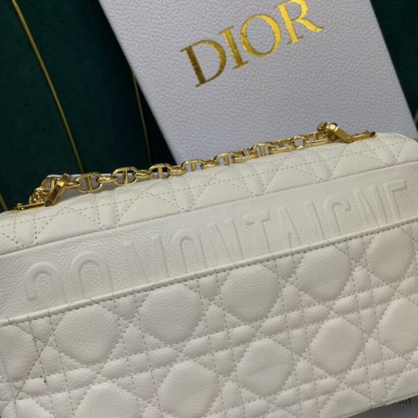 Replica Christian Dior Caro Bag - Warm Taupe Calfskin M9242 - Image 10