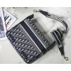 Best Replicas Bags - Replica Dior Medium Diorcamp Bag – Blue Oblique Embroidery M1240 Shop For Best Louis Vuitton LV Replica Bags With Cheap Price