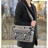 Best Replicas Bags - Replica Dior Medium Diorcamp Bag – Blue Oblique Embroidery M1240 Shop For Best Louis Vuitton LV Replica Bags With Cheap Price