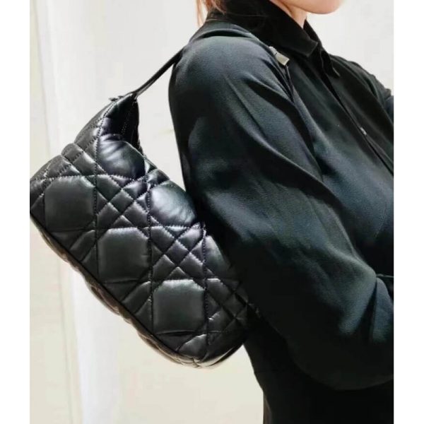 Christian Dior Diortravel Nomad Pouch in Macrocannage Calfskin - Image 2