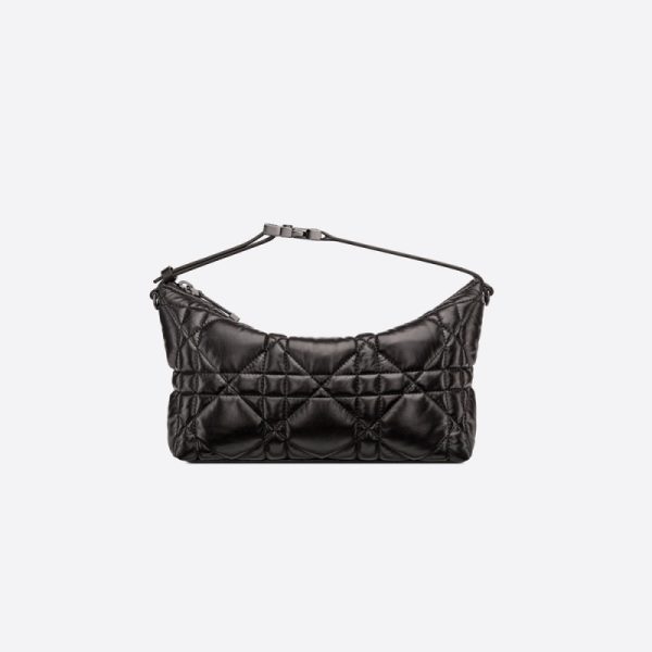 Christian Dior Diortravel Nomad Pouch in Macrocannage Calfskin