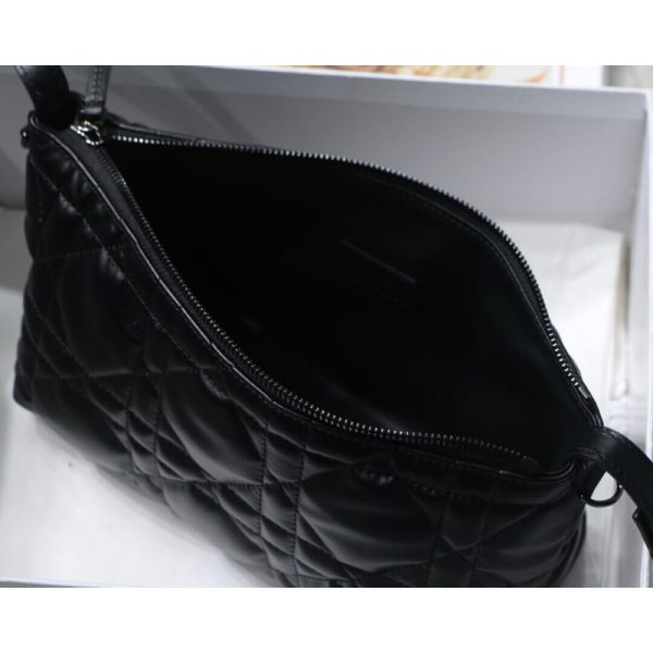 Christian Dior Diortravel Nomad Pouch in Macrocannage Calfskin - Image 11
