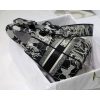 Best Replicas Bags - Christian Dior Lady D-Lite Bag Black & White Embroidery M0565 Shop For Best Louis Vuitton LV Replica Bags With Cheap Price