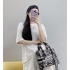 Best Replicas Bags - Christian Dior Lady D-Lite Bag Black & White Embroidery M0565 Shop For Best Louis Vuitton LV Replica Bags With Cheap Price