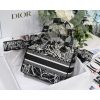 Best Replicas Bags - Christian Dior Lady D-Lite Bag Black & White Embroidery M0565 Shop For Best Louis Vuitton LV Replica Bags With Cheap Price
