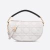 Best Replicas Bags - Replica Dior Medium Vibe Hobo Bag in White Lambskin Shop For Best Louis Vuitton LV Replica Bags With Cheap Price