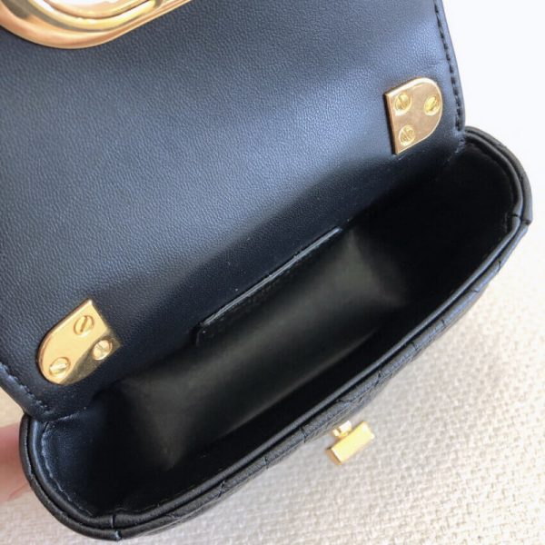 Replica Dior Micro Caro Bag - Cannage Calfskin (Spring 2022) - Image 8