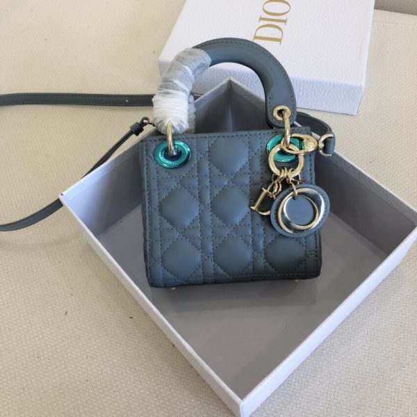 Replica Christian Dior Micro Lady Dior Lambskin Bag S0856 - Image 5