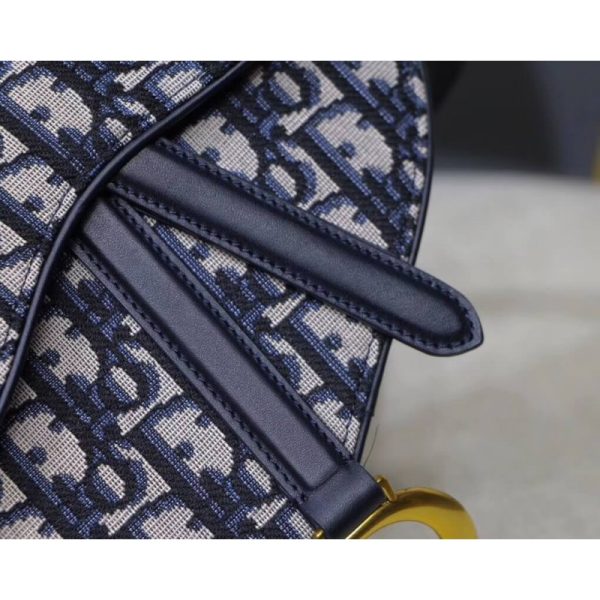 Replica Dior Mini Oblique Saddle Bag - Style M0447 - Image 5