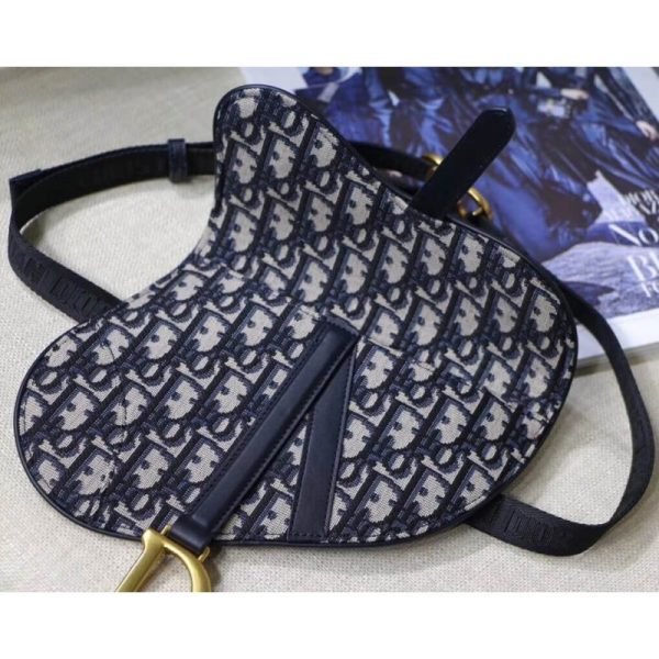 Replica Dior Mini Oblique Saddle Bag - Style M0447 - Image 8