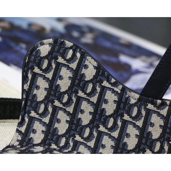 Replica Dior Mini Oblique Saddle Bag - Style M0447 - Image 9
