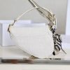 Best Replicas Bags - Replica White Dior Mini Saddle Bag – Oblique Jacquard M0447 Shop For Best Louis Vuitton LV Replica Bags With Cheap Price