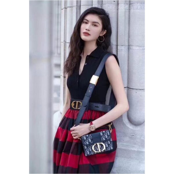 Replica Dior Oblique 30 Montaigne Box Bag M9204 - Image 3