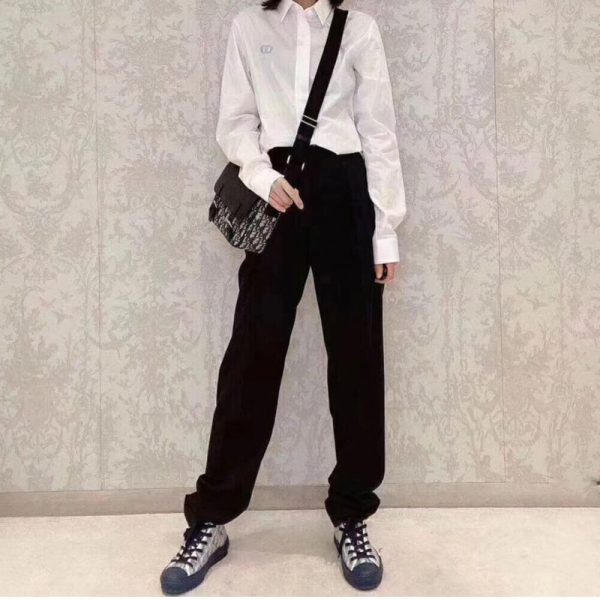 Christian Dior Oblique Canvas & Calfskin Replica Bag M9994 - Image 3