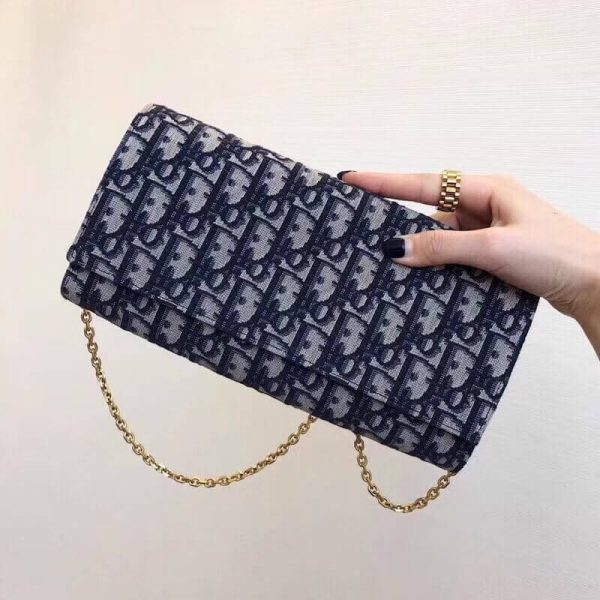Replica Dior Oblique Chain Clutch Bag S5401 | Stylish & Chic - Image 2