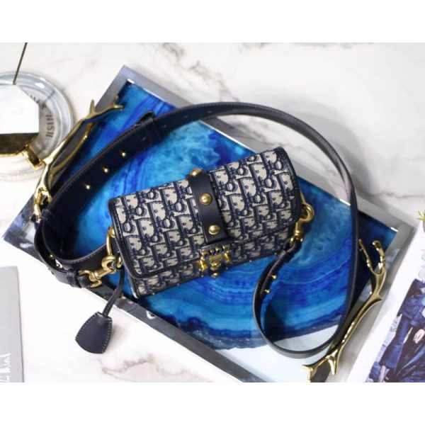 Replica Christian Dior Oblique Dioraddict Flap Bag 424304 - Image 12