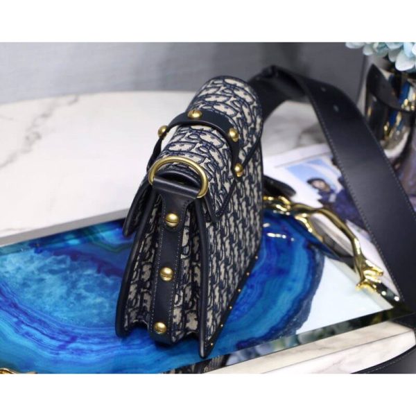 Replica Christian Dior Oblique Dioraddict Flap Bag 424304 - Image 6