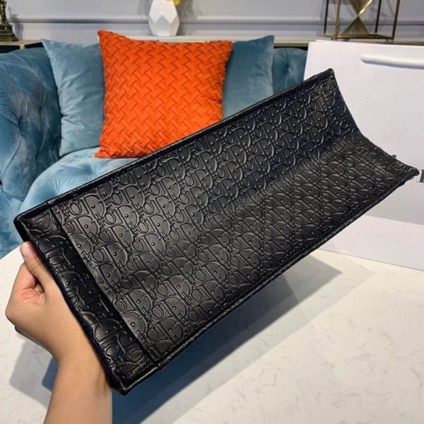 Christian Dior Oblique Leather Book Tote - M1296 Replica - Image 9