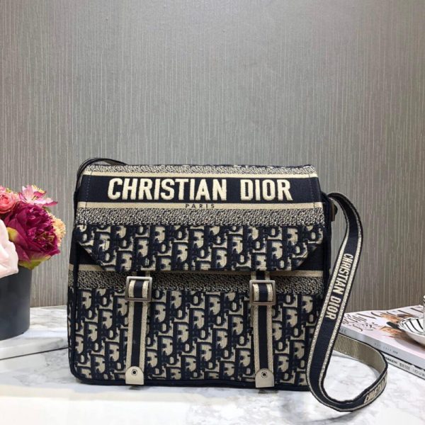 Replica Diorcamp Bag with Oblique Embroidery – Style M1291 - Image 2